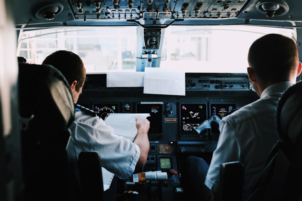 Photo Airplane cockpit